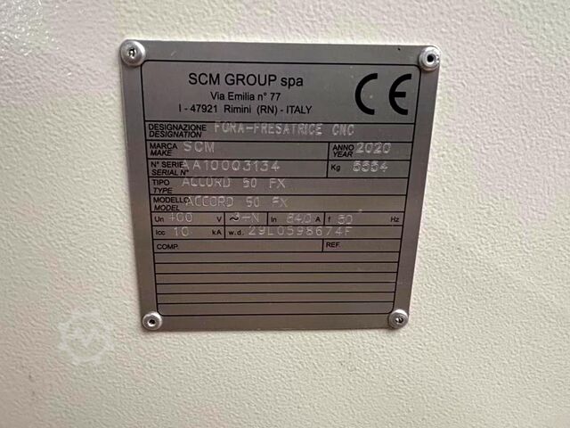 Bewerkingscentrum SCM Accord 50 FX