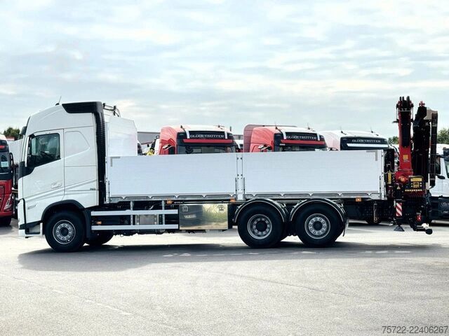 Ladepritsche Volvo FH 460 6x2 Baustoff-Pritsche Palfinger/Fassi m...