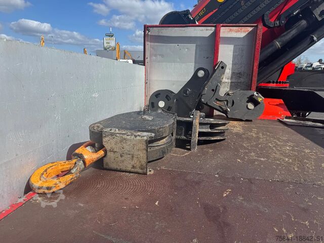 Vrachtwagen met kraan Scania R 450 8x4 Palfinger PK 165.002 TEC F + JIB PJ 3...