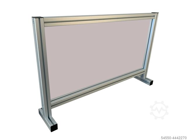 Infectiebeschermende wand Beschermende wand die magnetprofis Model 1000 x 500mm