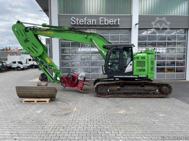 Escavatore gommato Hitachi ZX225USLC-6 / 1.690h / OQ65 / Greifersäge