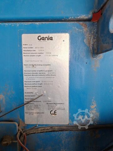 Piattaforma telescopica Genie S-85
