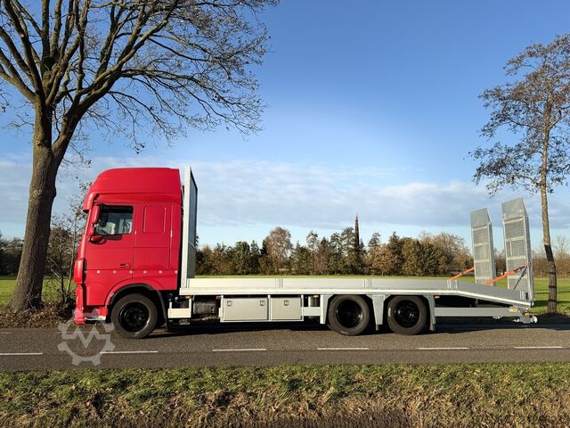 DAF XF 530 - 6x2 - Transporter maszyn / Ciężarówka niskopodwoziowa - 2019 - EURO 6 - 675 tys. km - P DAF XF 530 - 6x2 - Machine Transporter / Oprij Vrachtwagen - 2019 - EURO 6 - 675DKM - APK 1-27