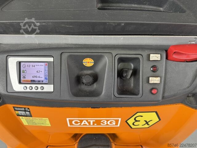 EXV 14 i * DEMO * Atex EX * Miretti 3G / Zone 2 * NY batteri!! STILL EXV 14 i * DEMO * Atex EX * Miretti 3G / Zone 2 * NEW battery !!
