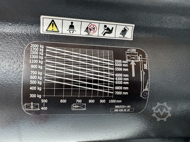 E 20 L - 386 / 02 Evo * Atex EX * Proplan 2GD / Zone 1-21-22 !! Triplex FFL !! NEUE Batterie! LINDE E 20 L - 386 / 02 Evo * Atex EX * Proplan 2GD / Zone 1-21-22 !! Triplex FFL !! NEW battery !
