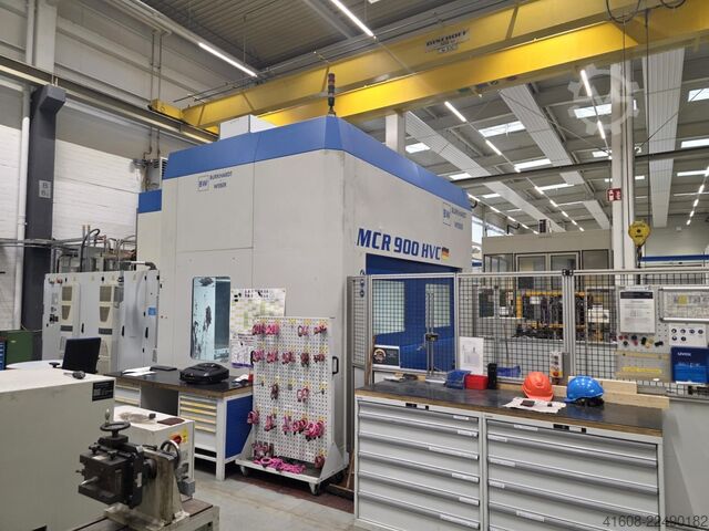 Vízszintes megmunkálóközpont BURKHARDT + WEBER MCR 900 HVC