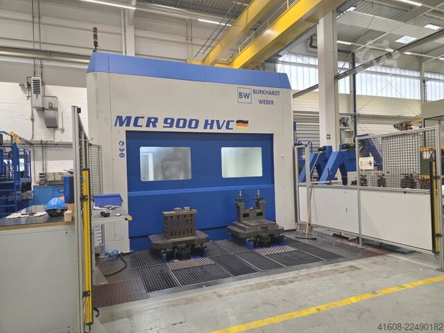 Vízszintes megmunkálóközpont BURKHARDT + WEBER MCR 900 HVC