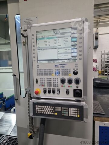 Vízszintes megmunkálóközpont BURKHARDT + WEBER MCR 900 HVC