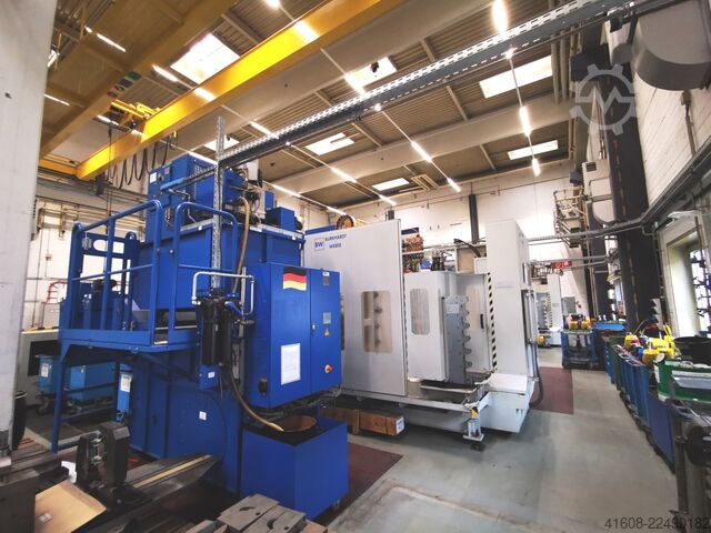 Vízszintes megmunkálóközpont BURKHARDT + WEBER MCR 900 HVC