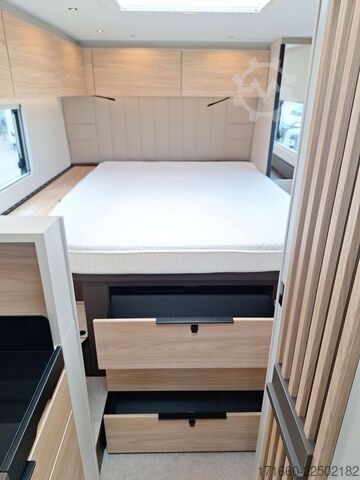 Half-integraal camper BÜRSTNER Signature SFT 7.5 AHK, Combi 6 E, SAT+TV,MARKISE