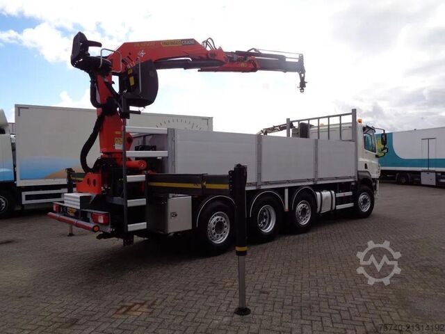 Open body DAF CF 460 Combi Pacton MXD220 + 8X2 + Manual + Eur...