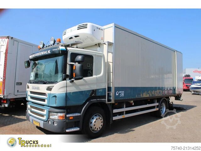Refrigerated/freezer transport Scania P230 + thermo king + lift