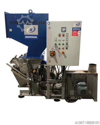 Snijmolens ZERMA Einstufige Schneidmühlenanlage Zuführband - GSE 300/600 - Absauganlage