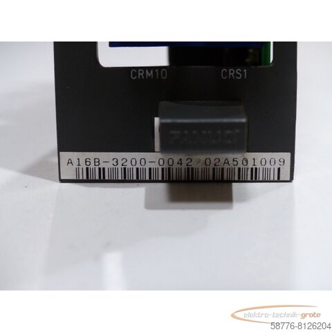 Element Fanuc Fanuc A16B-3200-0042 / 02A - A16B-3200-0042/02A CPU Board