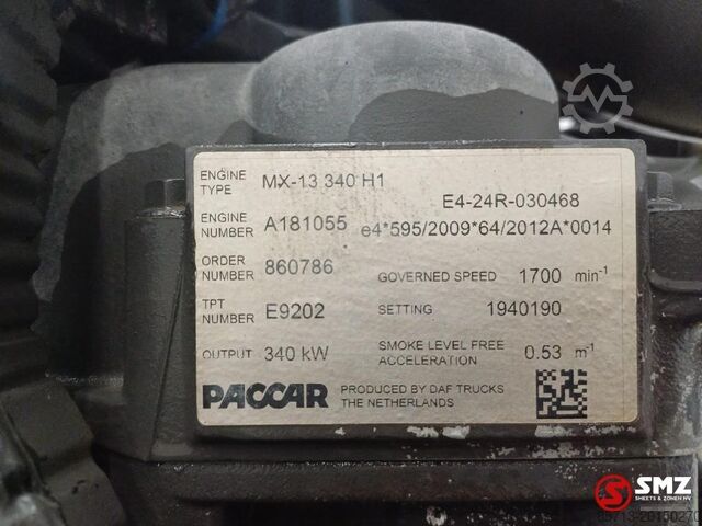 Motor Daf Occ motor MX13 340KW DAF