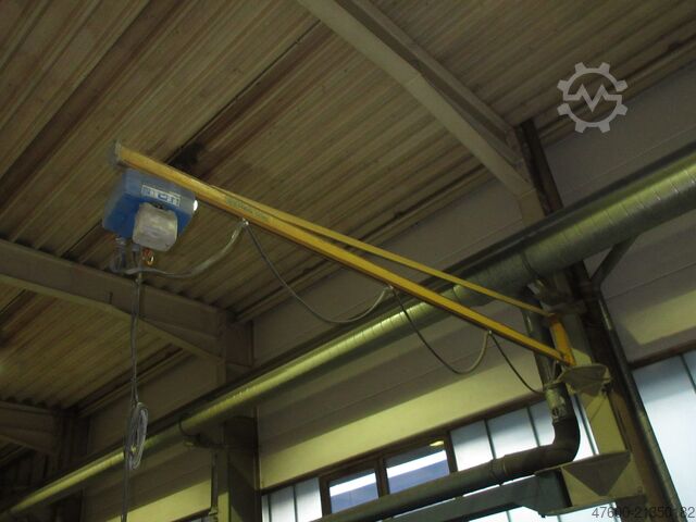 Svingkran Demag KBK Drehkran Hallenkran Kran 125KG KBK I 4m Abus GM Kettenzug NL 125KG