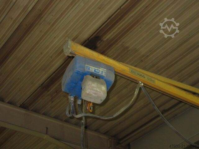 Svingkran Demag KBK Drehkran Hallenkran Kran 125KG KBK I 4m Abus GM Kettenzug NL 125KG