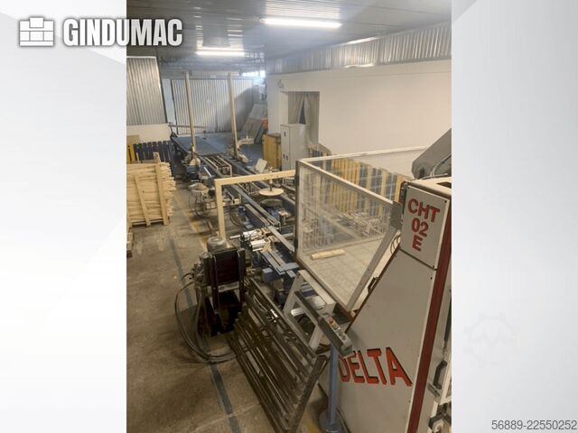 DELTA raklap szegezőgép-sor DELTA pallet nailing machine line
