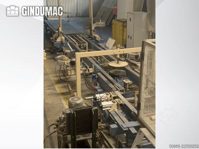 DELTA raklap szegezőgép-sor DELTA pallet nailing machine line