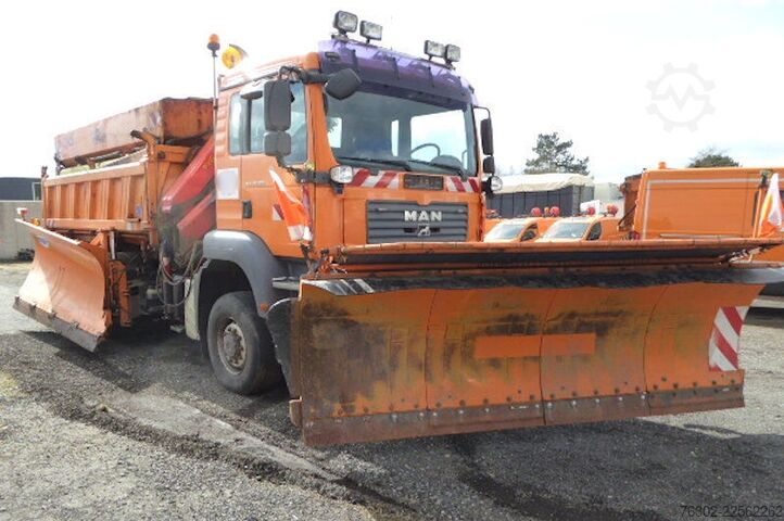 Volquetes descarga por rodadura MAN TGA 28.390 6x6  Winterdienst Bordmatic