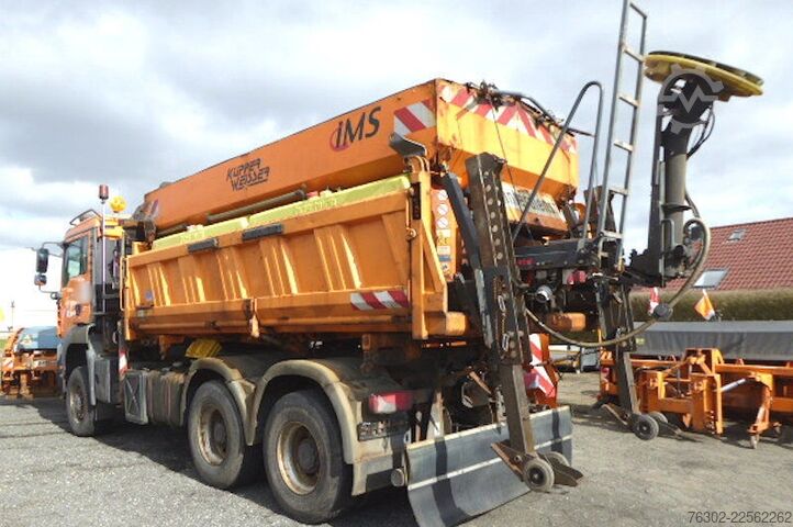 Volquetes descarga por rodadura MAN TGA 28.390 6x6  Winterdienst Bordmatic
