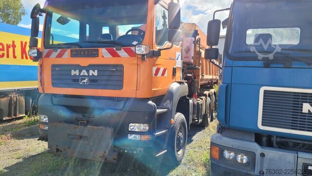 Hookloader MAN TGA 28.390 6x6  Winterdienst Bordmatic