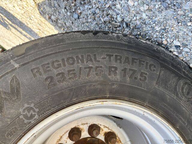 Remolque con chasis intercambiable SOMMER Jumbo Lafette Verzinkt 235/75R17,5