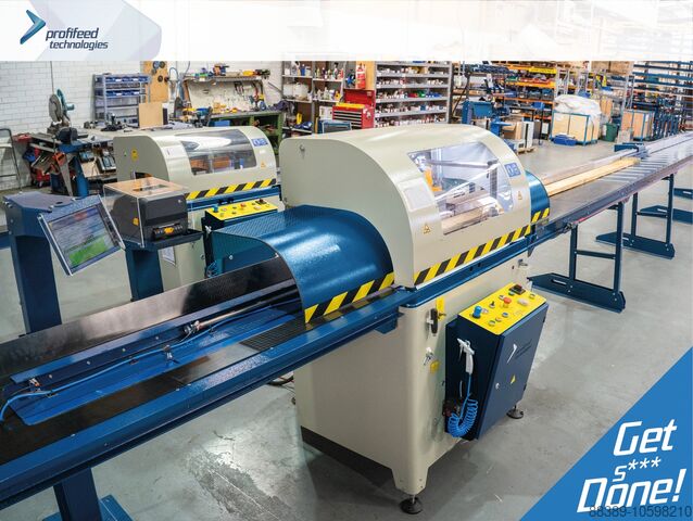 Helautomatisk geringsoptimeringssåg 3m ProfiFeed Technologies A700 Fully Automatic Mitre Solid Wood