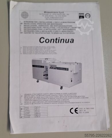 Equipamento de encolhimento minipack-torre Continua