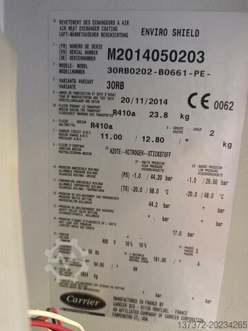 Wasserkühler carrier 30RB0202