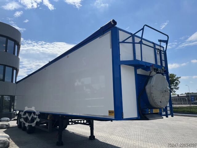 Futószalagos pótkocsi Dewagtere N/A Agri 60m3 met ventilator *huren / Vermietung*