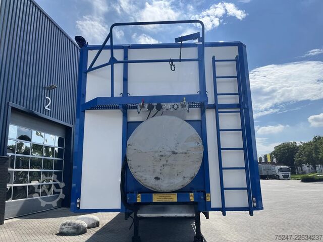 Futószalagos pótkocsi Dewagtere N/A Agri 60m3 met ventilator *huren / Vermietung*