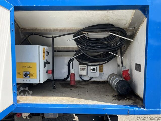 ρυμουλκούμενο με ιμάντα μεταφοράς Dewagtere N/A Agri 60m3 met ventilator *huren / Vermietung*