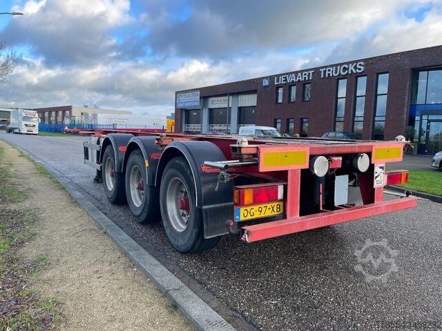 Transport av containrar Burg BPO 12-27 CCXGX 20/30 FT Chassis / BPW Axles / ...