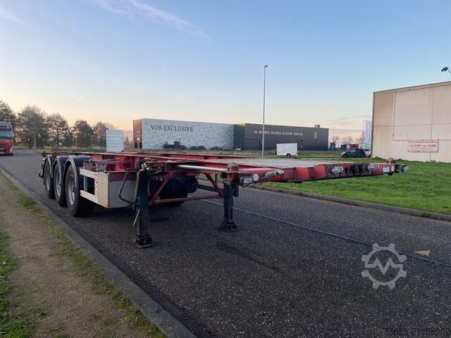 Transport av containrar Burg BPO 12-27 CCXGX-00 20/30 FT Chassis / BPW Axles...