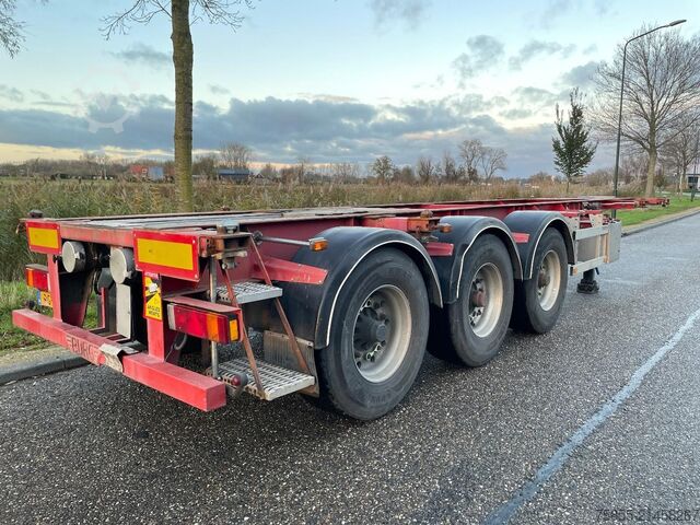 Transport av containrar Burg BPO 12-27 CCXGX-00 20/30 FT Chassis / BPW Axles...