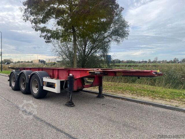 Transport av containrar Van Hool 3B0070 20 FT Chassis / BPW Axles / NL Trailer