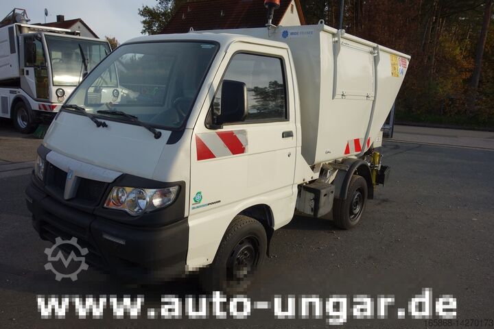 Vuilniswagen Piaggio Porter S90 Müllwagen IRIDE Tonnenlifter Kipper Kleinmüllwagen Zöller Mini