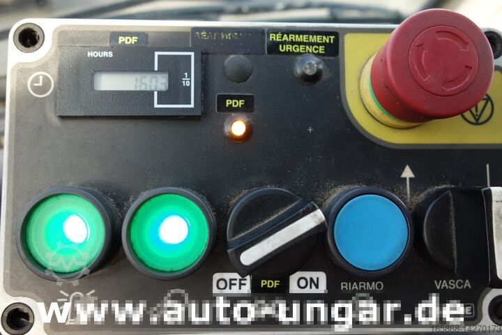 Vuilniswagen Piaggio Porter S90 Müllwagen IRIDE Tonnenlifter Kipper Kleinmüllwagen Zöller Mini