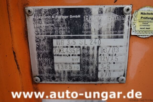 Müll/Entsorgung Mercedes-Benz 411 CDI Hagemann Müllaufbau mit Presse und Lifter Müllwagen