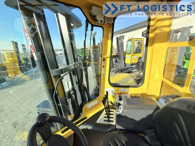 Carrello elevatore a 4 direzioni Combilift C3000 GAS DUPLEX PLATFORM 1500 FREE LIFT