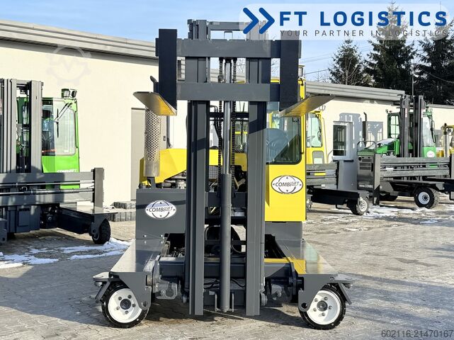 Carrello elevatore a 4 direzioni Combilift C3000 GAS DUPLEX PLATFORM 1500 FREE LIFT
