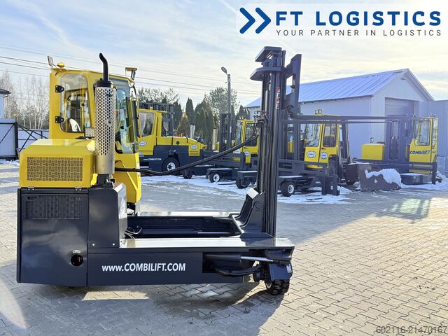 Carrello elevatore a 4 direzioni Combilift C3000 GAS DUPLEX PLATFORM 1500 FREE LIFT