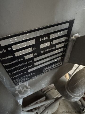 Machine de nettoyage de pièces Perkute SP 120