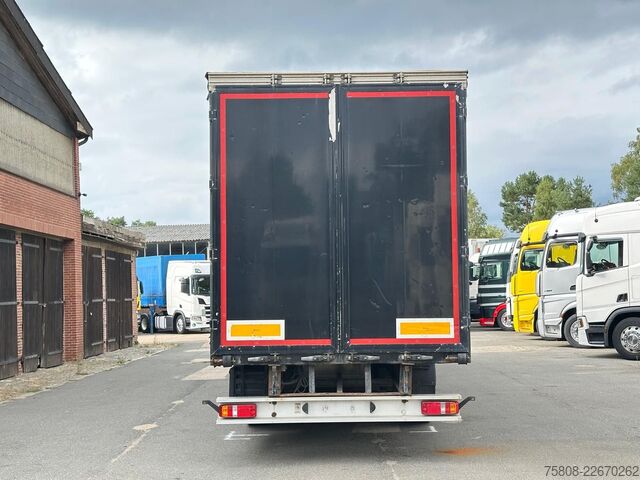 Semirimorchio con telone BERGER SAPL24 Schiebeplane Edscha Palettenkasten