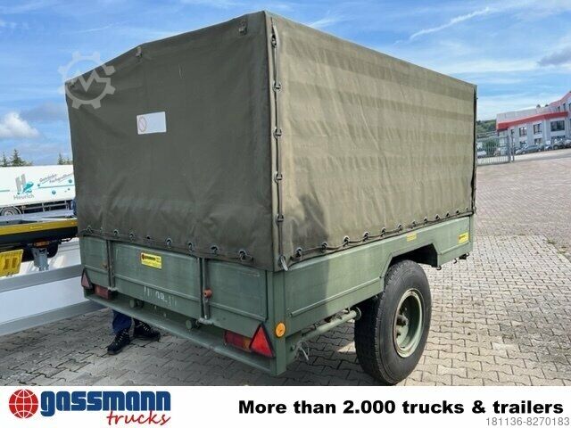 Remolque abierto con toldo SPYKSTAAL Wassertank-Anhänger 8x vorhanden!