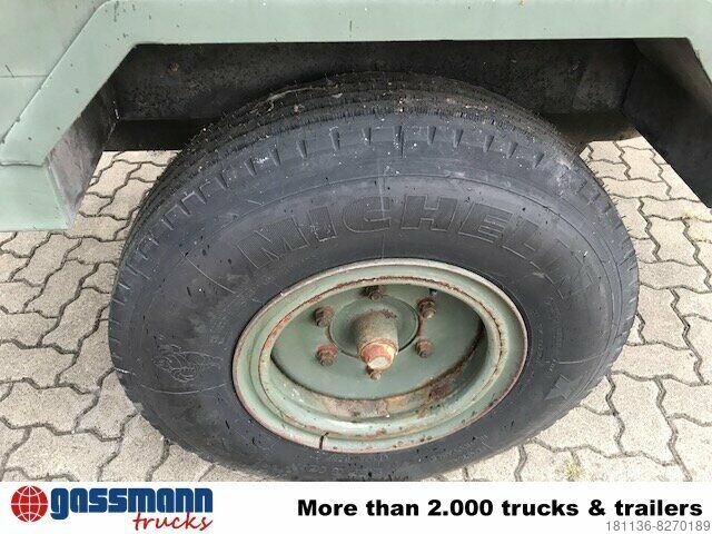 Remolque abierto con toldo SARIS Wassertank-Anhänger 8x vorhanden!