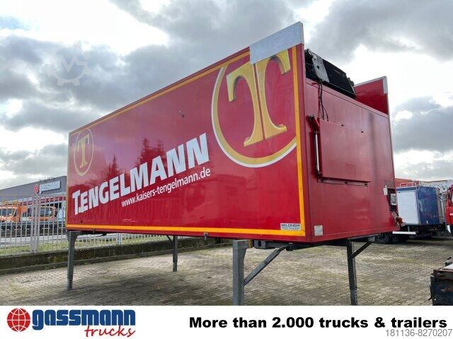 Felépítménycserélő teherautó  MILDNER Wechselbrücke Tiefkühl 7.45, Carrier