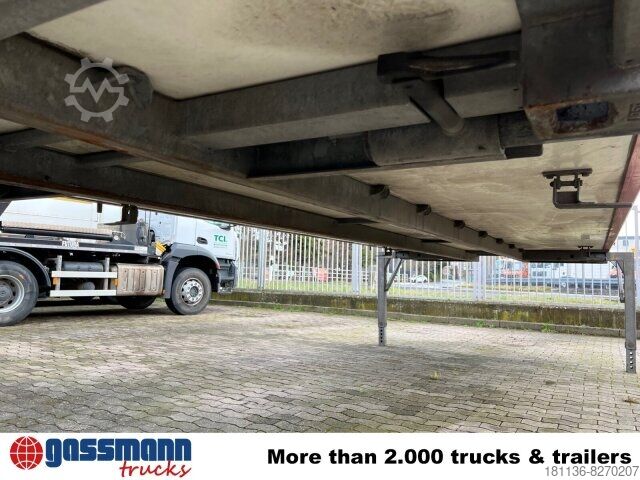 Felépítménycserélő teherautó  MILDNER Wechselbrücke Tiefkühl 7.45, Carrier