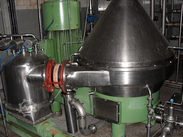 Wirówka talerzowa Westfalia typ HSA 200-06-777, wersja klaryfikator WESTFALIA HSA 200-06-777